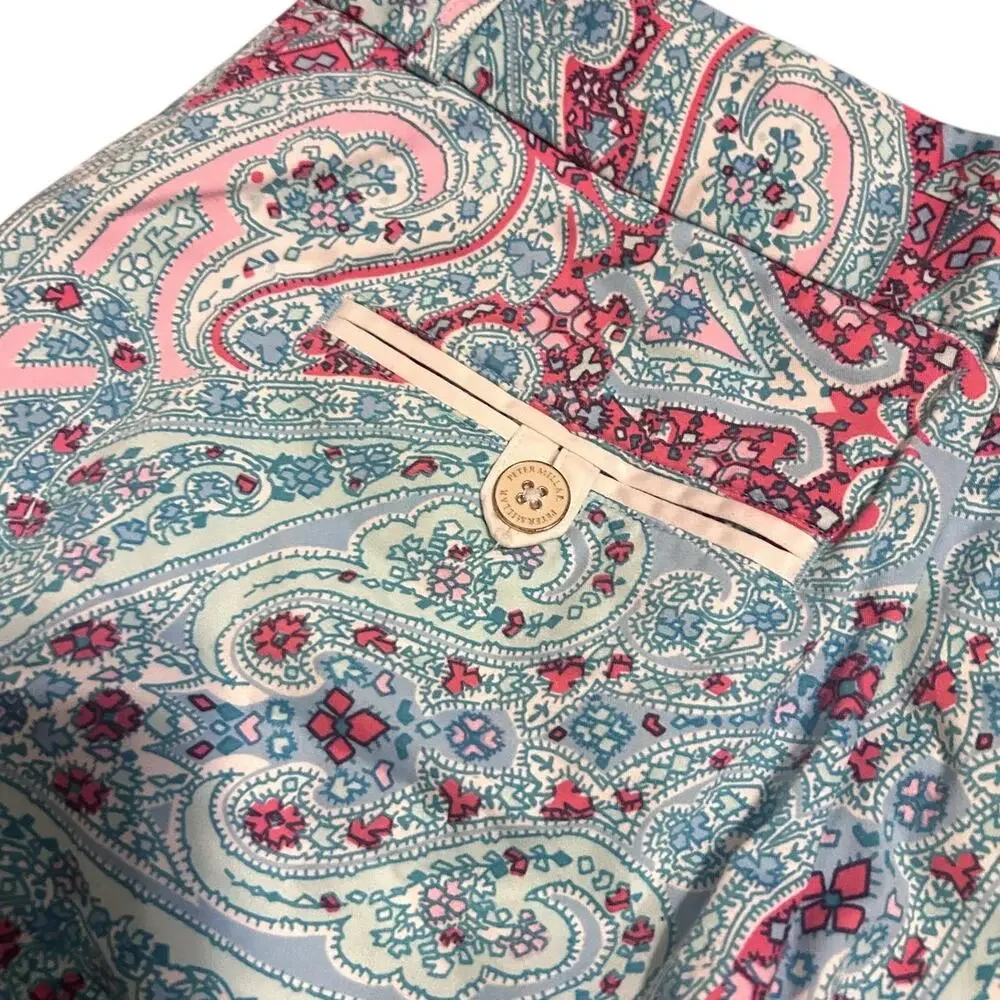 Peter Millar | Women's Paisley Colorful Printed Golf Shorts